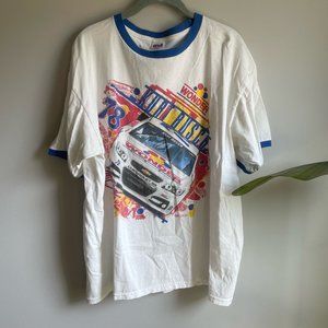 Wonder Bread NASCAR Kurt Busch Vintage Style T-Shirt Size XL